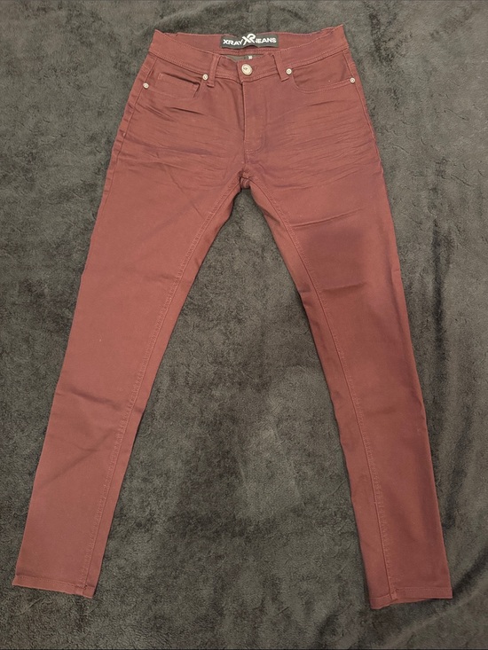 xray Other - Xray Jeans Men's Skinny Rust Red Stretch Jeans